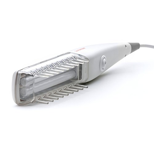 Saalux® UV-Kamm (UV-A1, 370 nm) u. a. zur Behandlung von Neurodermitis - inkl. Schutzbrille, Timer (UV Lichtstab) - 3